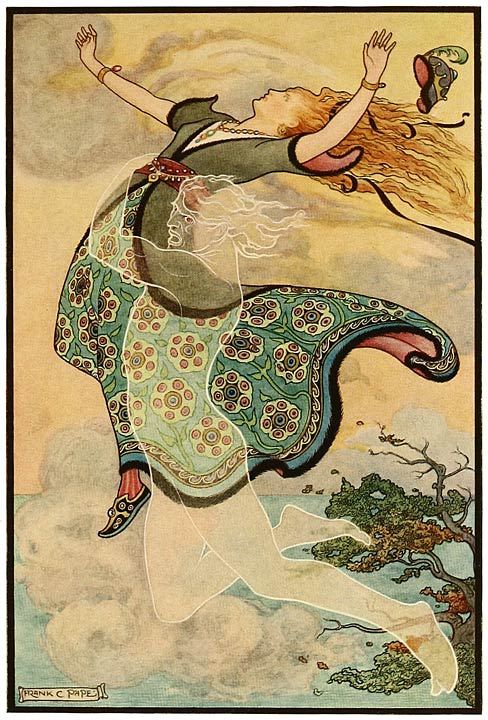 Fairytale & Folklore Stickers - Frank C. Papé, Feminine Grace