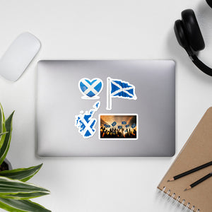 Scotland Stickers - Scottish Flags