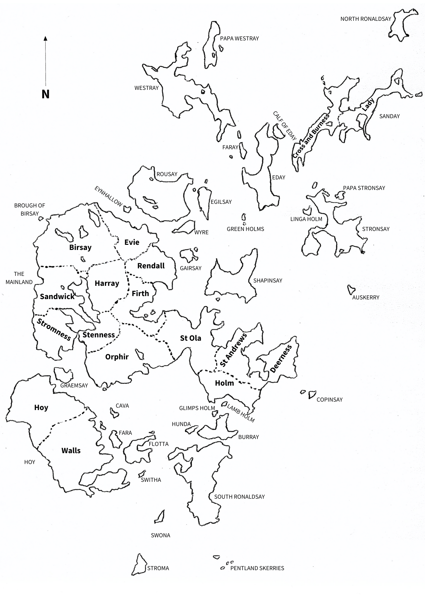 A–Z of Orkney Placenames