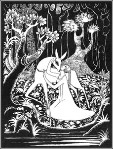 Fairytale & Folklore Stickers - Kay Nielsen, Beautiful Black & White