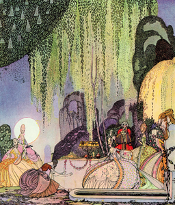 Fairytale & Folklore Stickers - Kay Nielsen, Romance
