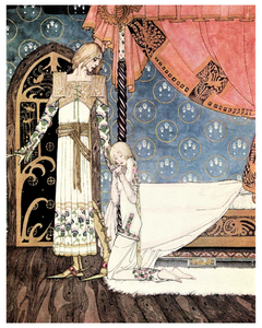 Fairytale & Folklore Poster - Kay Nielsen, East of the Sun West of the Moon, I'll Search You Out, 8X10