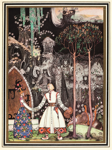 Fairytale & Folklore Stickers - Kay Nielsen, True Love