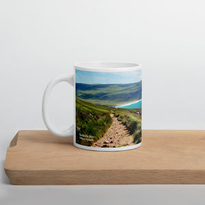 Island Time Mug - The Road Less Traveled, Rackwick, shop.orkneyology.com