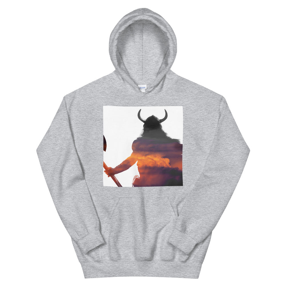 Viking Unisex Hoodie - Viking Silhouette